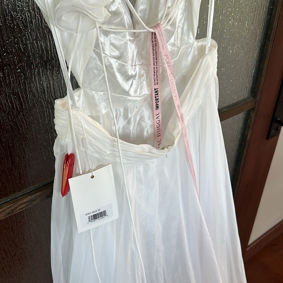 MAC DUGGAL 67911, WHITE authentic dress, SIZE:10 NEW! - Picture 12 of 13